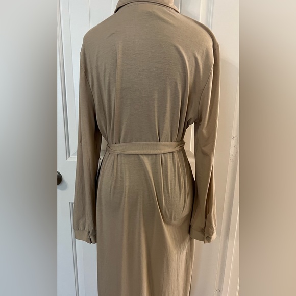 Lularoe tan belted shirt dress - Picture 3 of 4